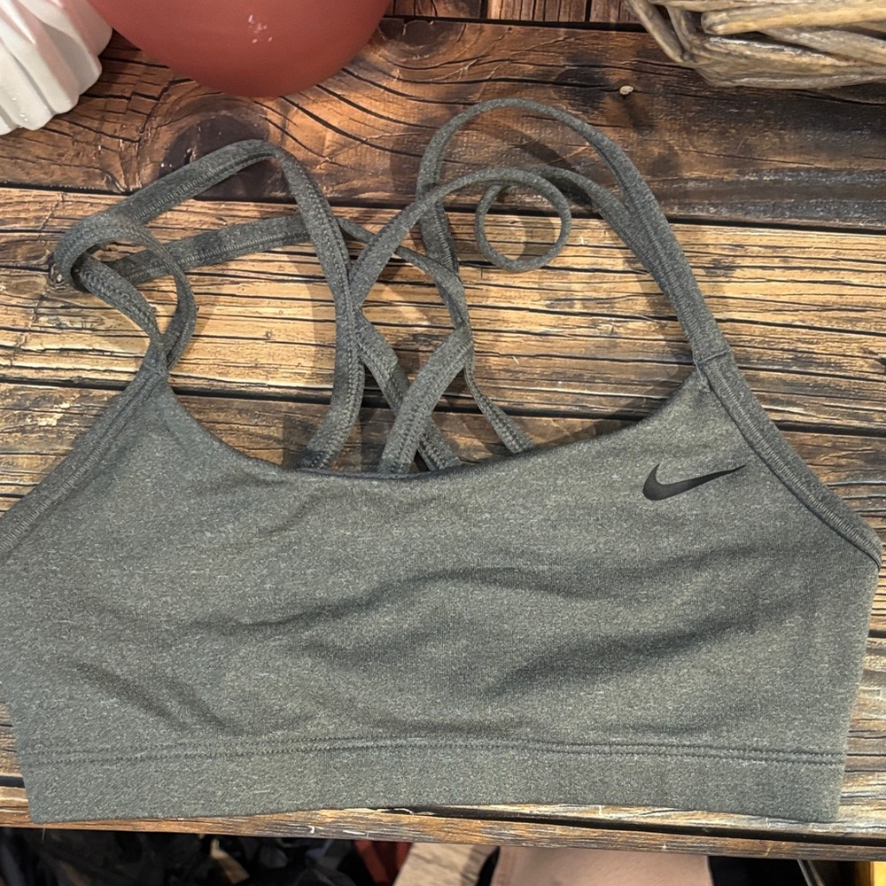 Nike Charcoal Sports Bra